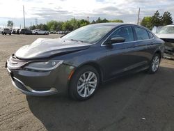 Vehiculos salvage en venta de Copart Denver, CO: 2015 Chrysler 200 Limited