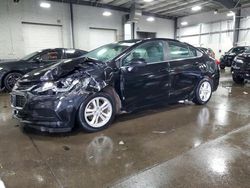 Salvage cars for sale at Ham Lake, MN auction: 2017 Chevrolet Cruze LT