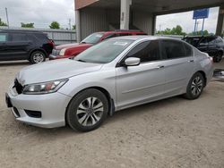 Honda Accord LX salvage cars for sale: 2013 Honda Accord LX