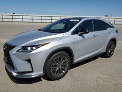 Salvage cars for sale at Fresno, CA auction: 2016 Lexus RX 350 Base