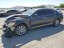 Salvage cars for sale at Las Vegas, NV auction: 2008 Lexus LS 460