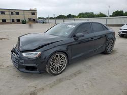 Salvage cars for sale at Wilmer, TX auction: 2020 Audi A3 Premium Plus