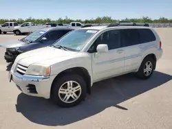 Salvage cars for sale at Fresno, CA auction: 2004 Mitsubishi Endeavor XLS