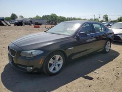 Salvage cars for sale at Hillsborough, NJ auction: 2011 BMW 528 I