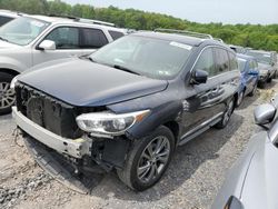 Salvage cars for sale from Copart York Haven, PA: 2015 Infiniti QX60