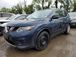 Salvage cars for sale at Bridgeton, MO auction: 2015 Nissan Rogue S