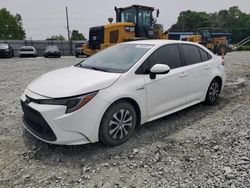 Salvage cars for sale from Copart Mebane, NC: 2021 Toyota Corolla LE