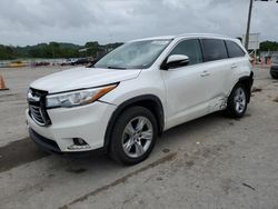 Salvage cars for sale at Lebanon, TN auction: 2015 Toyota Highlander Limited