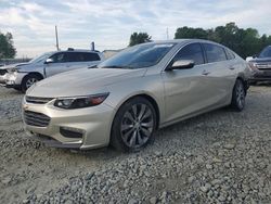 Chevrolet salvage cars for sale: 2016 Chevrolet Malibu Premier