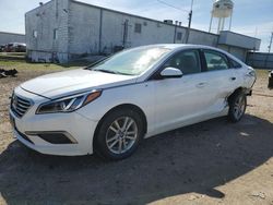 Salvage cars for sale at Chicago Heights, IL auction: 2017 Hyundai Sonata SE