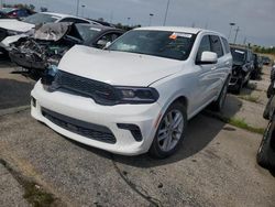 Salvage cars for sale at Woodhaven, MI auction: 2022 Dodge Durango GT