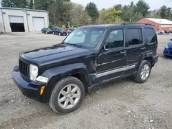 Salvage cars for sale from Copart Mendon, MA: 2012 Jeep Liberty Sport