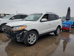Salvage cars for sale at Grand Prairie, TX auction: 2009 Hyundai Santa FE SE