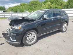 Carros salvage sin ofertas aún a la venta en subasta: 2018 Jeep Grand Cherokee Summit