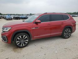 Salvage cars for sale at auction: 2022 Volkswagen Atlas SEL Premium R-Line