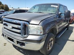 Salvage cars for sale from Copart Martinez, CA: 2005 Ford F250 Super Duty