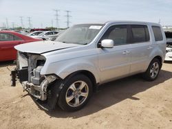 Salvage cars for sale at Elgin, IL auction: 2013 Honda Pilot EXL