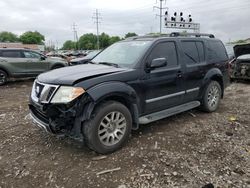 Salvage cars for sale at Columbus, OH auction: 2010 Nissan Pathfinder S