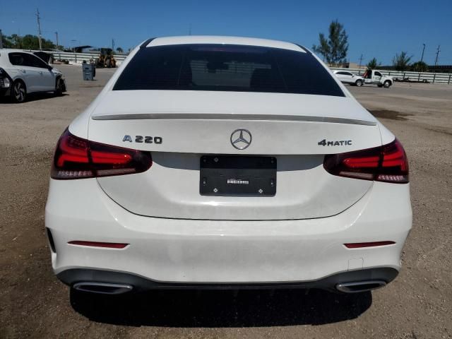 2021 Mercedes-Benz A 220 4matic