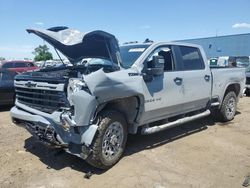 Salvage cars for sale at Woodhaven, MI auction: 2024 Chevrolet Silverado K2500 Heavy Duty LT