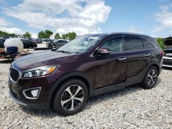 Salvage cars for sale at West Warren, MA auction: 2016 KIA Sorento EX