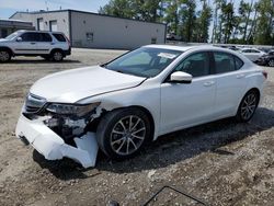 Acura TLX Tech salvage cars for sale: 2017 Acura TLX Tech