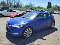 Salvage cars for sale at Portland, OR auction: 2012 Hyundai Veloster