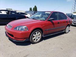 Honda salvage cars for sale: 1997 Honda Civic LX