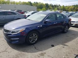 Salvage cars for sale at Exeter, RI auction: 2016 KIA Optima LX