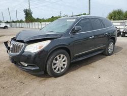 Salvage cars for sale at Miami, FL auction: 2014 Buick Enclave