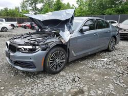 Salvage cars for sale from Copart Waldorf, MD: 2019 BMW 530 XI