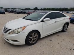 Salvage cars for sale at San Antonio, TX auction: 2012 Hyundai Sonata SE