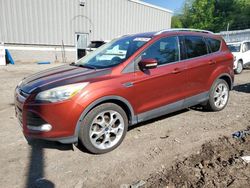 Salvage cars for sale from Copart West Mifflin, PA: 2014 Ford Escape Titanium