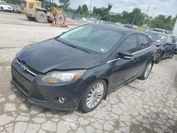 Salvage cars for sale at Bridgeton, MO auction: 2012 Ford Focus Titanium