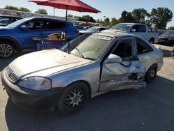 Honda Civic ex salvage cars for sale: 2000 Honda Civic EX