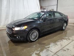 Salvage cars for sale from Copart Central Square, NY: 2013 Ford Fusion Titanium