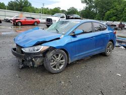 Hyundai Elantra sel Vehiculos salvage en venta: 2018 Hyundai Elantra SEL