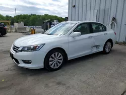 Salvage cars for sale at Windsor, NJ auction: 2013 Honda Accord EXL