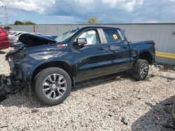 Salvage cars for sale at Franklin, WI auction: 2021 Chevrolet Silverado K1500 RST