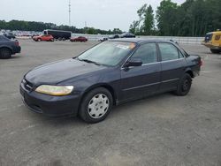 Salvage cars for sale at Dunn, NC auction: 1999 Honda Accord LX