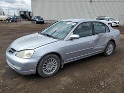 Acura 1.7EL Touring salvage cars for sale: 2002 Acura 1.7EL Touring