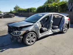 2018 Hyundai Elantra SEL en venta en San Martin, CA