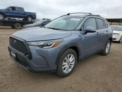 Salvage cars for sale at Brighton, CO auction: 2022 Toyota Corolla Cross LE