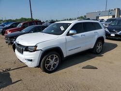 Salvage cars for sale at Woodhaven, MI auction: 2022 Jeep Grand Cherokee Limited