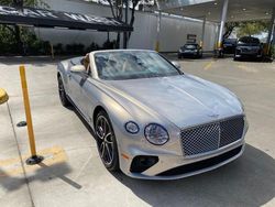 Salvage cars for sale at auction: 2020 Bentley Continental GT