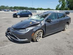 Chrysler salvage cars for sale: 2015 Chrysler 200 C