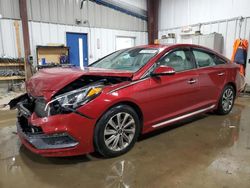 Salvage cars for sale from Copart West Mifflin, PA: 2016 Hyundai Sonata Sport