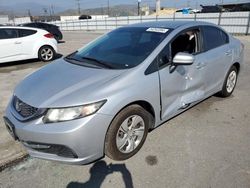 Honda salvage cars for sale: 2015 Honda Civic LX