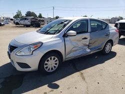 Salvage cars for sale at Nampa, ID auction: 2016 Nissan Versa S