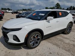 Salvage cars for sale at Houston, TX auction: 2019 Chevrolet Blazer RS
